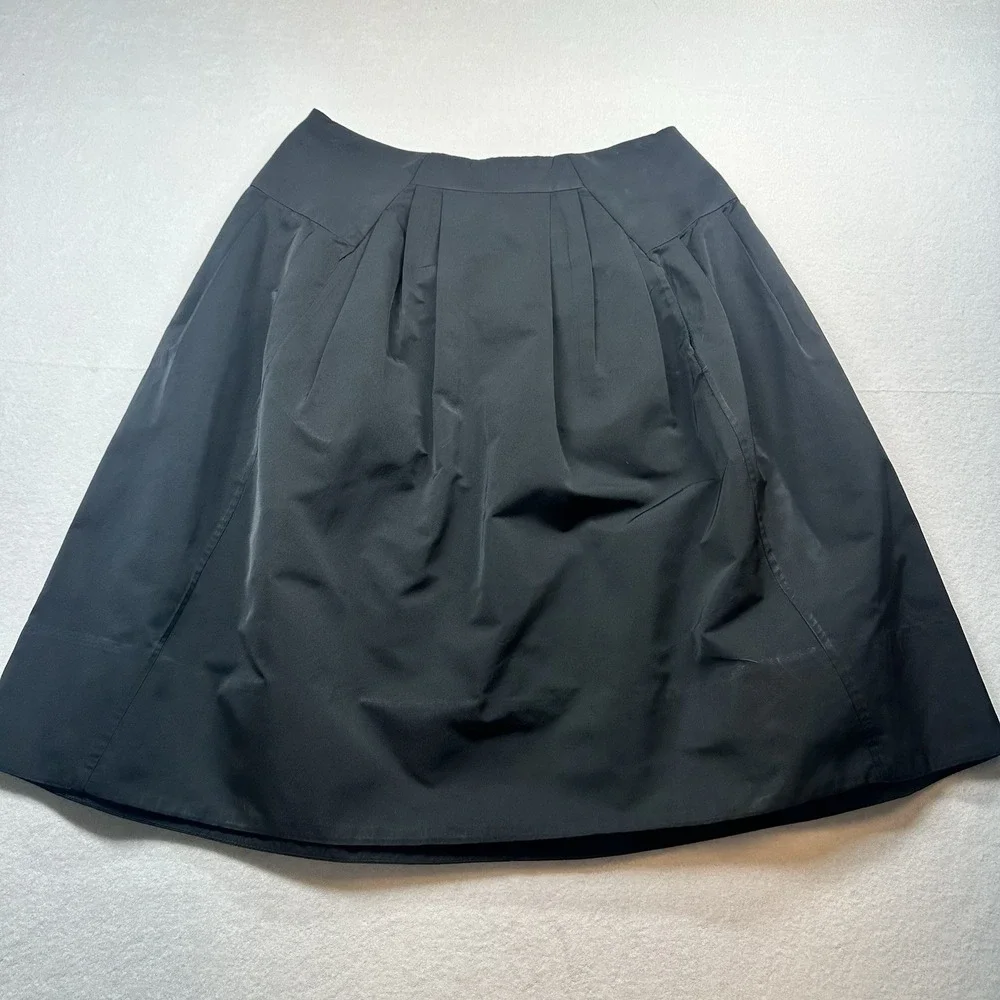 Marni Black Balloon Bubble Mini Skirt Sz‎ 42 M Made in Italy Designer